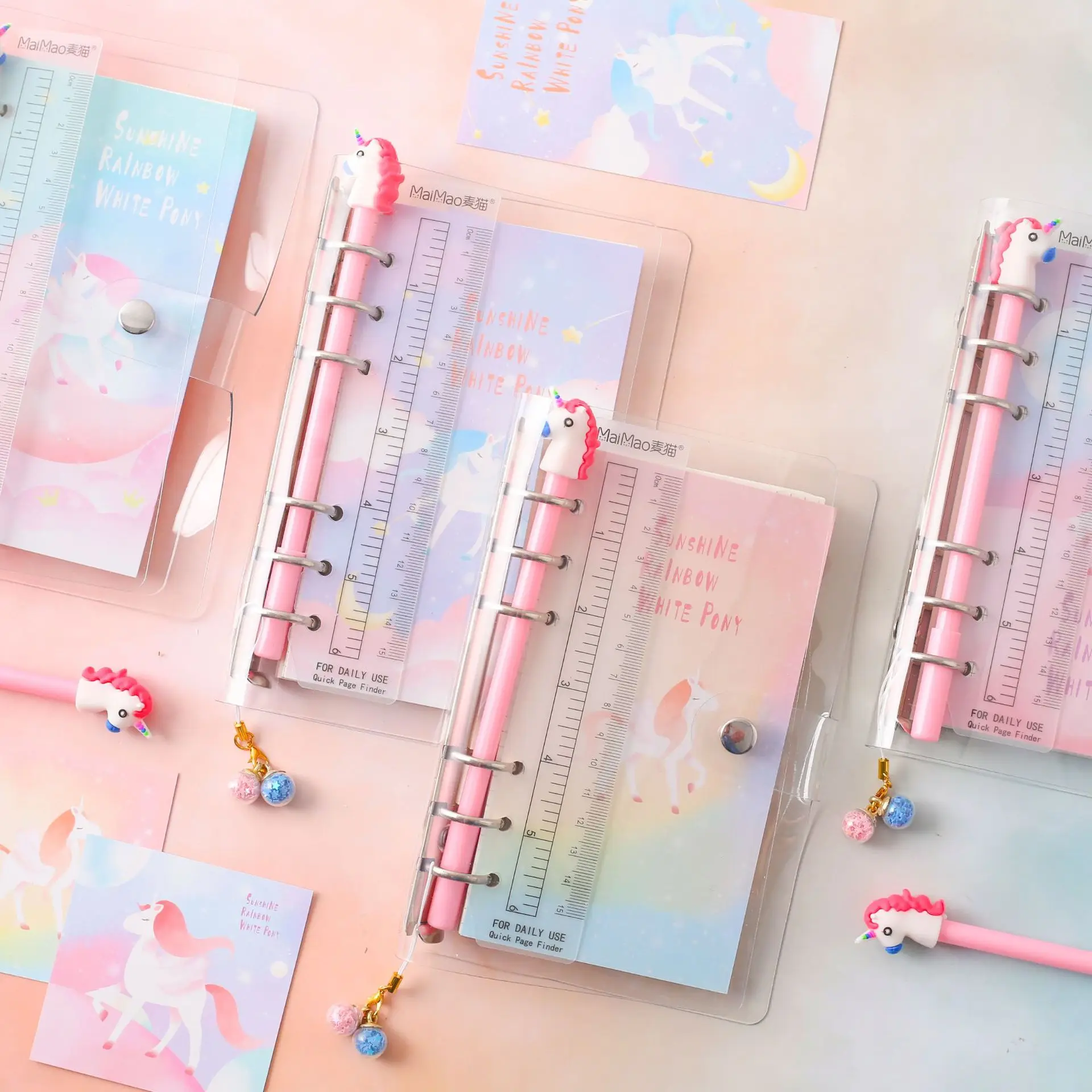 Милый блокнот A6 Binder ежедневник Sprial руководство для девочек Kawaii DIY Журнал