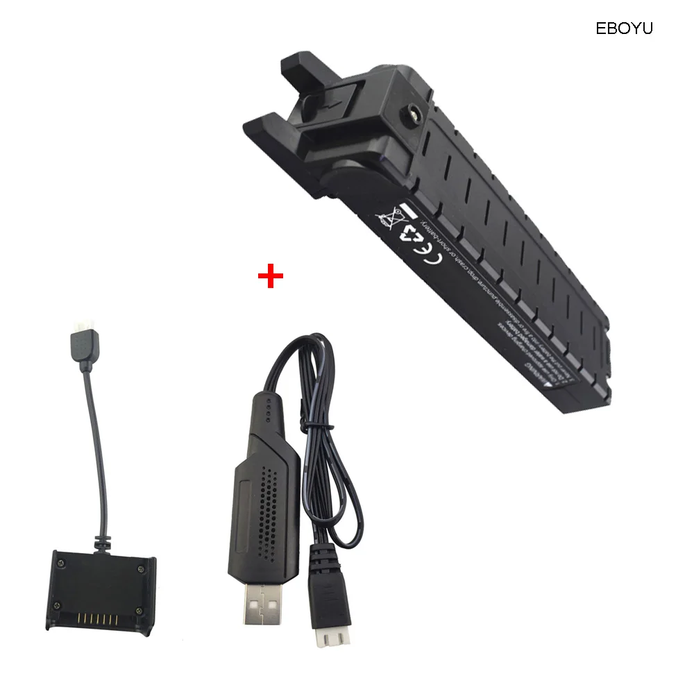 EBOYU74V2800mAh2072WhLipoBatteryUSBChargerCableforMJXBugs