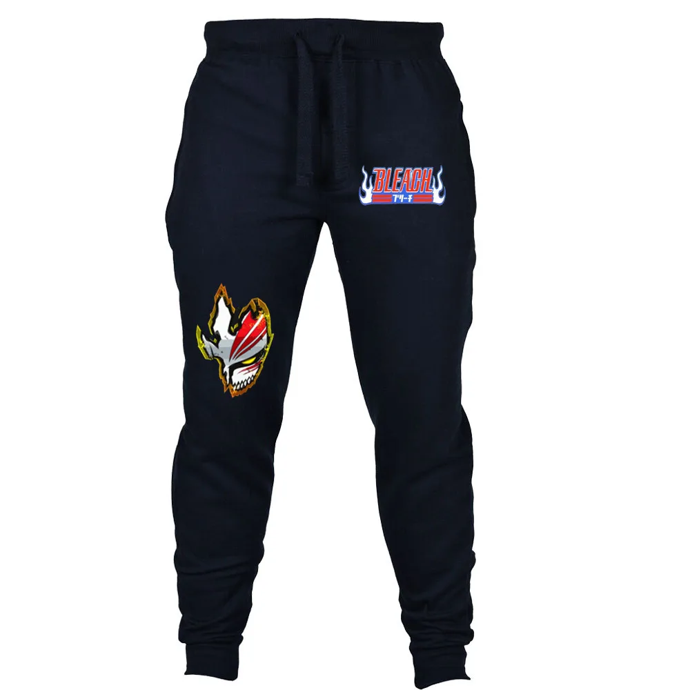 

Japan anime bleach pants Mens Casual Trousers Joggers Pants Men Autumn Winter Sweatpants Sport Pants Tracksuit Cosplay Costumes