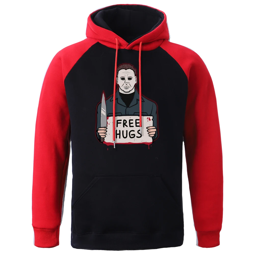 

Texas Chainsaw Massacre Printed Hoodies Man Raglan Casual Sweatshirts Fleece Warm Hoodie Sweatshirt Hip Hop Harajuku Streetwear