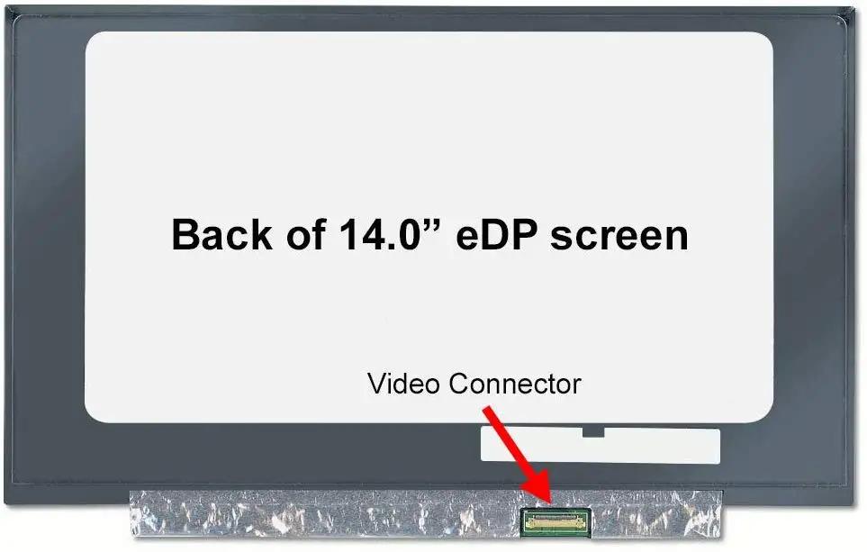 

New Screen Replacement for B140HAN04.3, FHD 1920x1080, IPS, Glossy, LCD LED Display