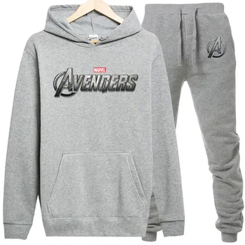 

New Sport Suit marvel Avengers Hoodie Hooded Men/Women 2019 Casual Fall Winter Warm Sweatshirts Men's Casual Tracksuit Costume