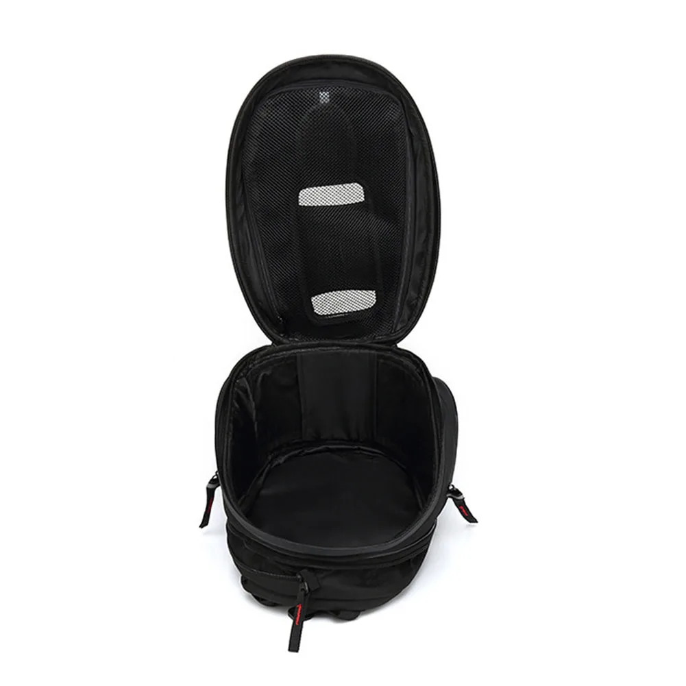 

Cycling Zipper Tank Bag Casual Saddlebag Universal Storage Portable Wear Resistant Waterproof Pocket Motorcycle 6 Inch Screen