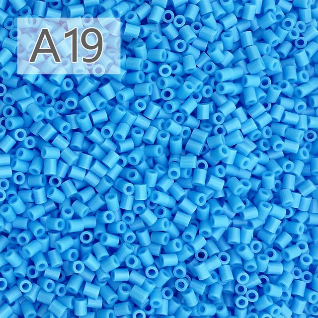2.6mm/2000pcs/bag Hama Beads PUPUKOU Perler DIY Kids Iron Beads Fuse Handmade Gift Children Toy A19