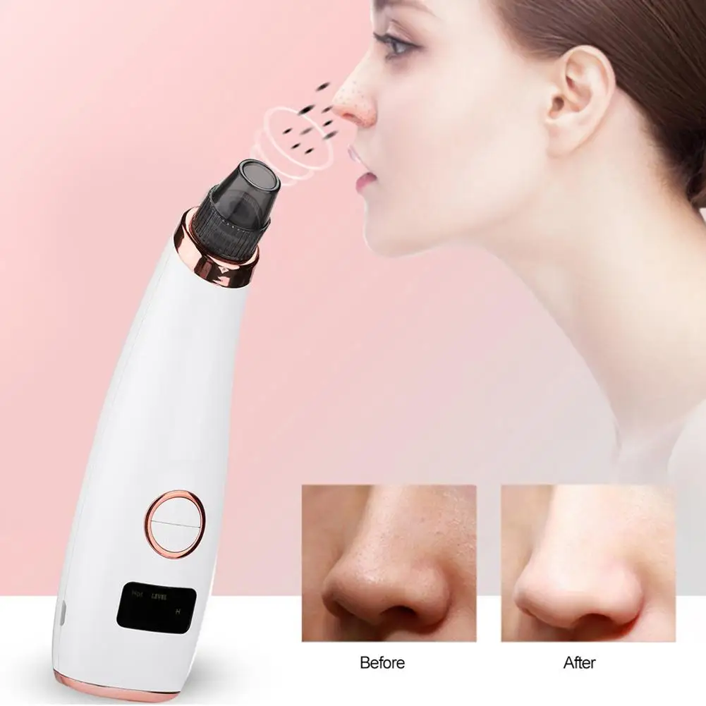 

Pore Cleaner Deep Cleansing Device Dead Skin Blackhead Remover Acne Grain Removal Vacuum Suction SPA Facial Beauty Skin Care Too