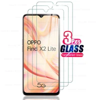 3 stücke original schutz glas für oppo findx2 lite finden x2lite x2 lite x 2 licht cph2005 6.4 ''smartphone screen protector film