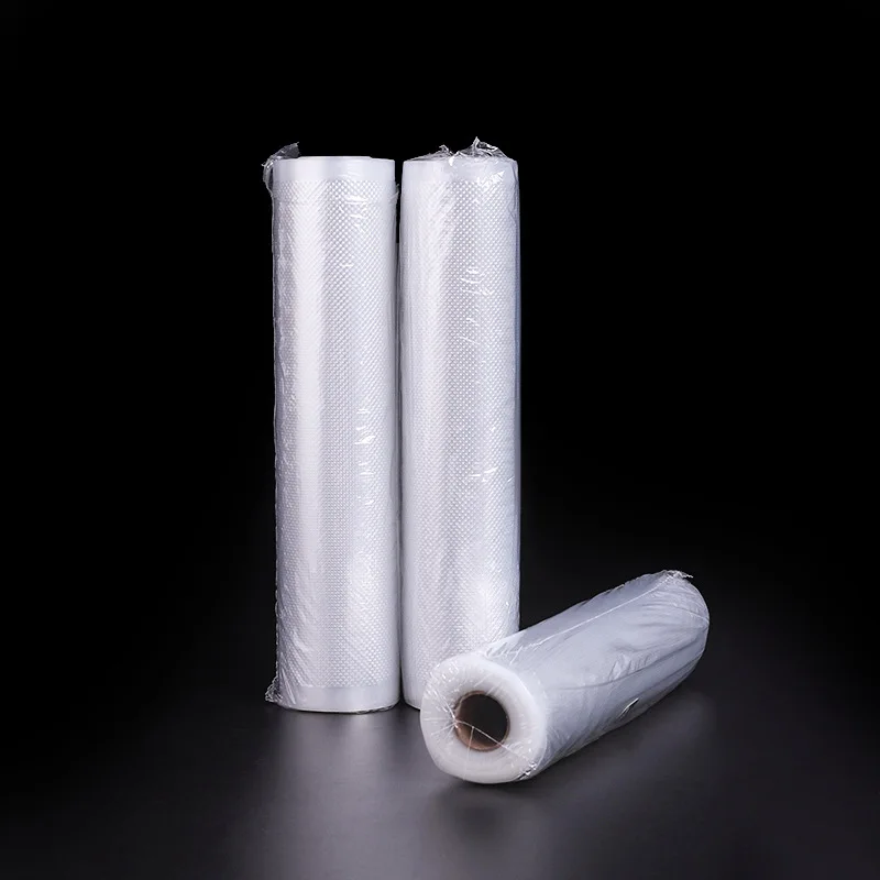 Food Vacuum Bags Diamond Pattern Vacuum Bags for Food Vacuum Sealer Fresh Keeping 12+15+17+20+22+25+28cm*500cm Rolls/Lot