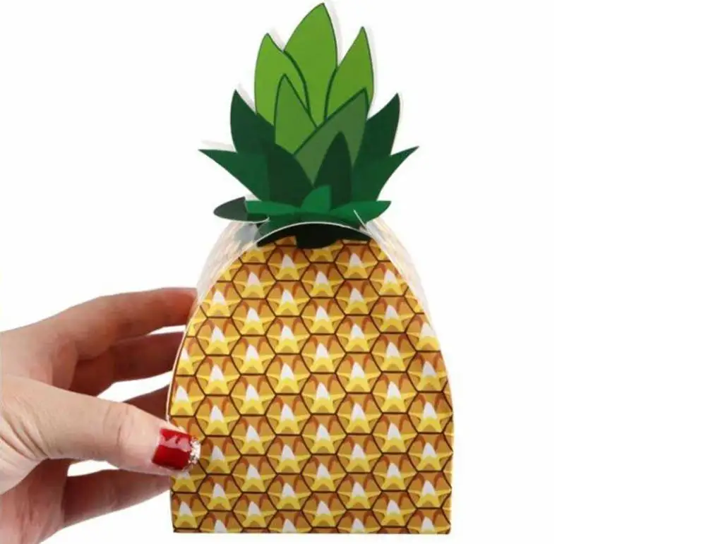 50pcs New Design Pineapple Shape Wedding Candy Box Small Paper Box For Cookie Chocolate Packaging Kid's Party Gift Boxes 50pcs New Design Pineapple Shape Wedding Candy Box Small Paper Box For Cookie Chocolate Packaging Kid's Party Gift Boxes