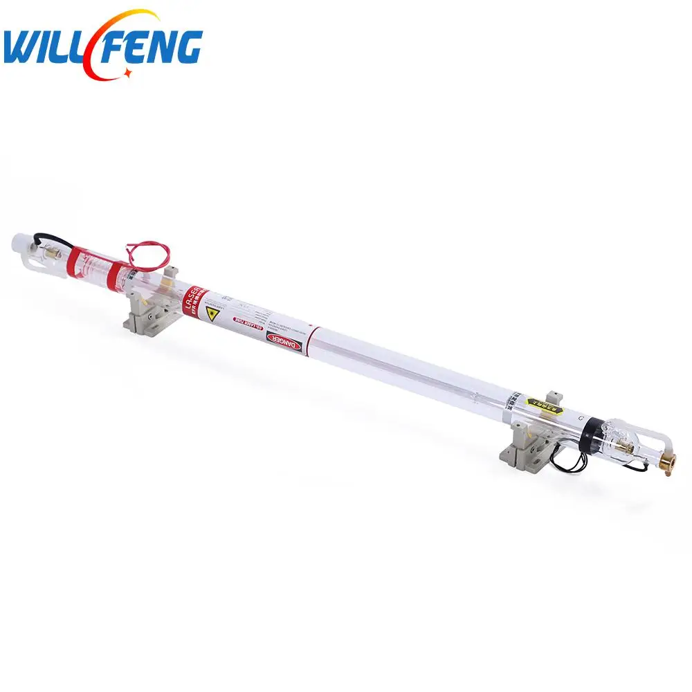 Will Feng 60W EFR 1200CL Co2 длина лазерной трубки 1250 мм диаметр 55 для гравировки резец
