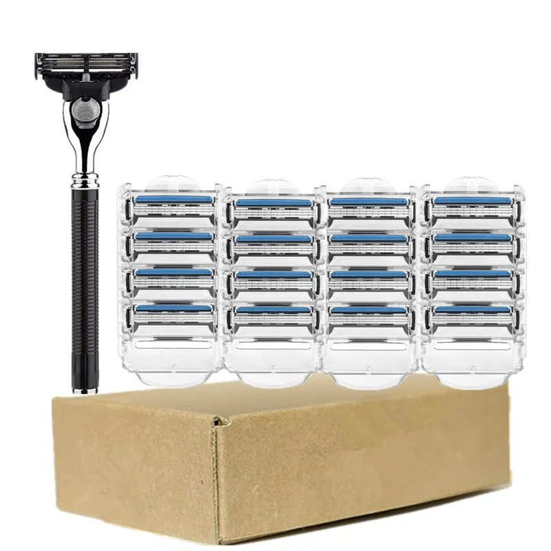 

Man's Shaver Manual Shaving Razor Blade for Men USA Blade 3 Layer Blade Machine for Shaving Blades Gillet te Mach 3