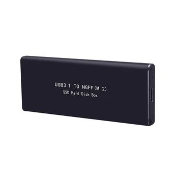

USB 3.1 To M.2 NGFF SSD Type C Adapter Card SSD External Enclosure Case for M.2 2230/2242/2260/2280 B Key/B+M Key