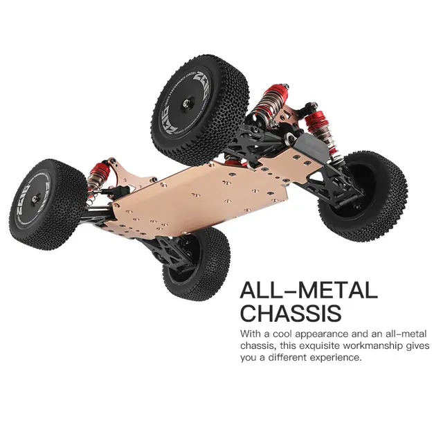 WLtoys 144001 959A 959B 2.4G Racing RC Car 70KM/H 4WD Electric High Speed Car Off-Road Drift Remote Control Toys for Children 4