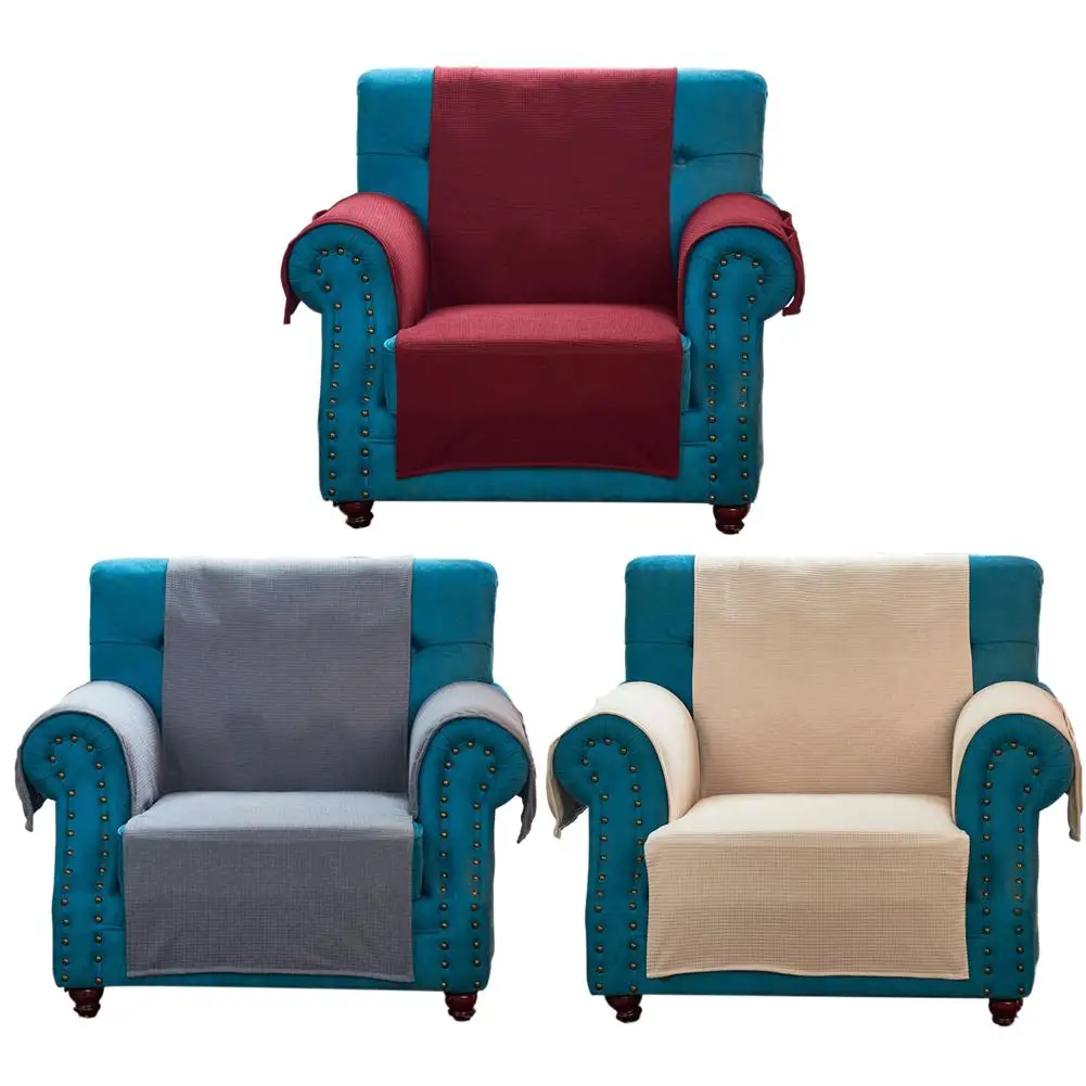 

Recliner Cover Anti-slip With Lattice Slipcover Sofa Cushion Furniture Protection Couch Cover Home Decoration Home Textiles