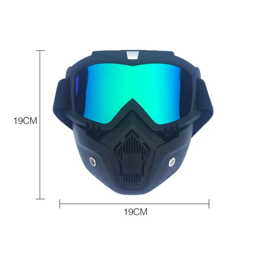 Snow Ski Glasses Cycling Snowmobile goggles Mask Retro Windproof Motocross Sunglasses Outdoor Skiing Snowboard Glasses Eyewear
