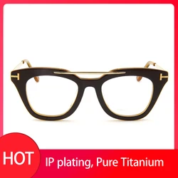 Luxury High Quality Acetate Cat Eye Anti-Blue Light Reading Glasses Ladies Prescription Computer Frame Female Reader Eyeware