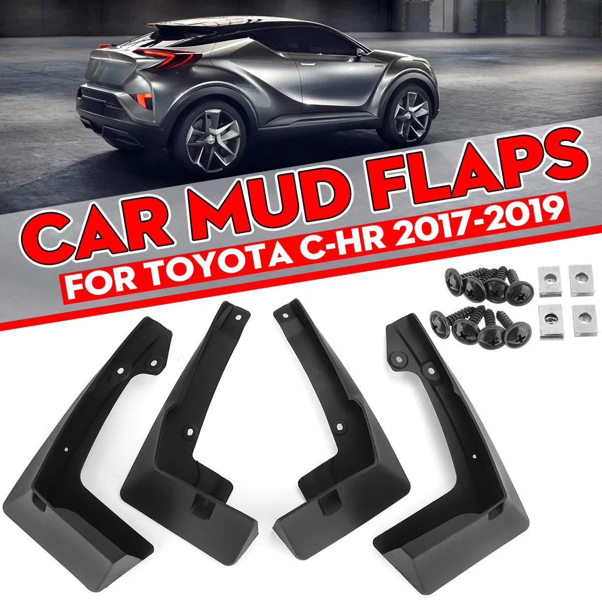 Автомобильные Брызговики аксессуары для брызговиков для Toyota C-HR ЧР