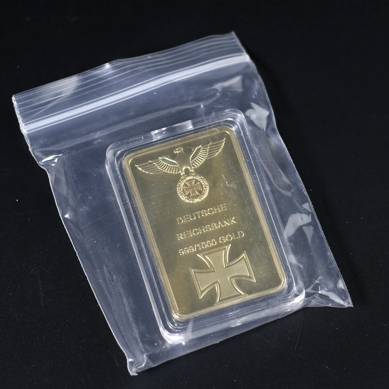 A562 ドイツ 帝国銀行 ゴールドバー 美品　大型金貨 カプセル付き A562 ドイツ 帝国銀行 ゴールドバー 美品 大型金貨 カプセル付き
