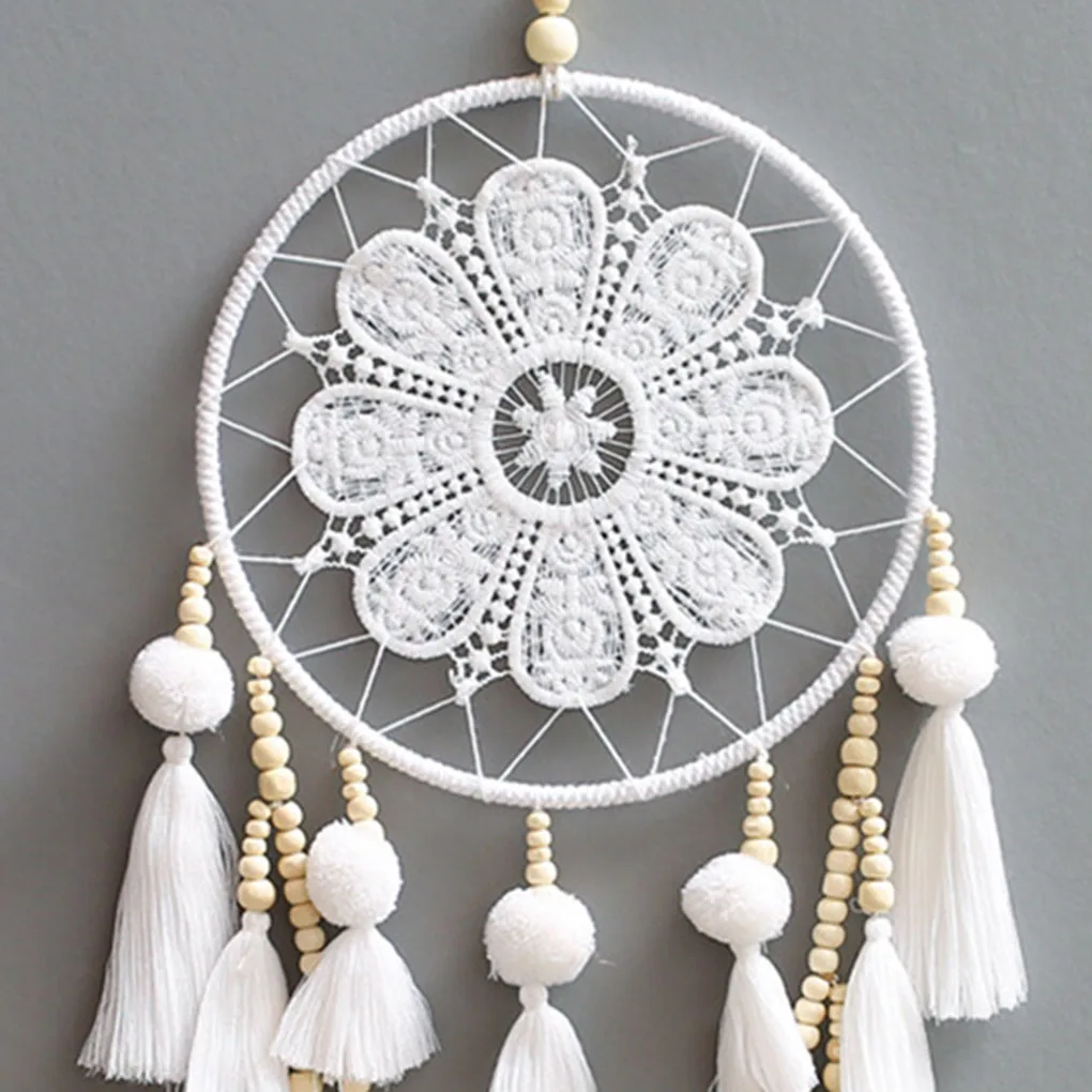 Cotton Dream Catcher Tassel Hanging Craft Handmade Decor Living Room Decoration