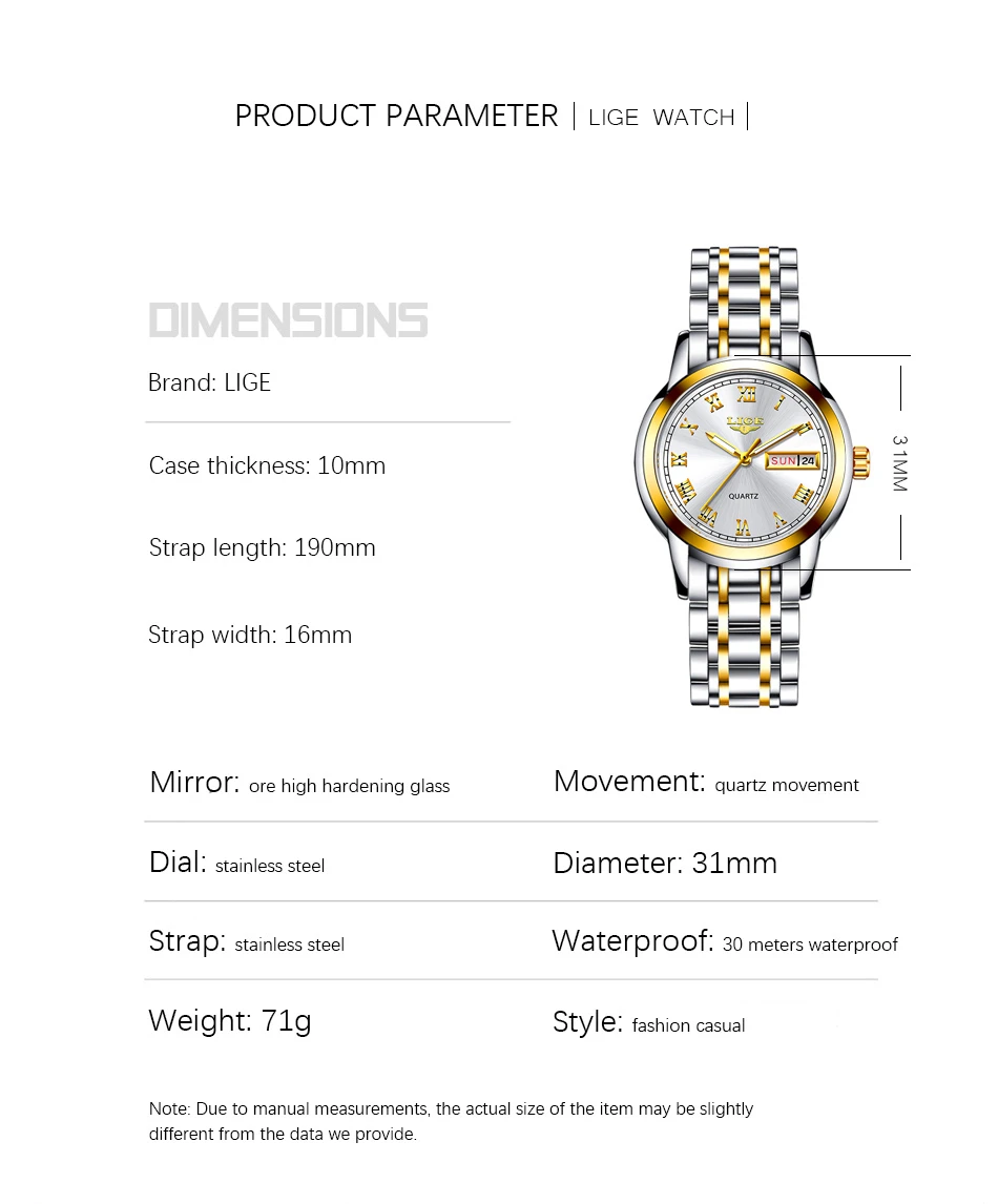 LIGE Fashion Women Watches Gold Blue Ladies Bracelet Watches Reloj Mujer 2020 New Creative Waterproof Quartz Watch For Women+Box