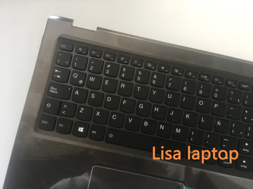 FLEX 4-15 Йога 510-15 испанская клавиатура для lenovo ноутбука ладонь мышь 5CB0L66124