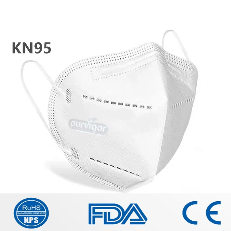

KN95 FFP2 Face Masks PM2.5 Non-woven Fabric CE certification Dust Anti-fog Gas Filter Breathing Protective Mask
