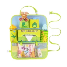 LCAV автомобильное детское кресло, задний блокнот-органайзер, чехол для сумки, протектор для бутылки, держатель для салфеток, мультфильм, Авто Укладка Tidying