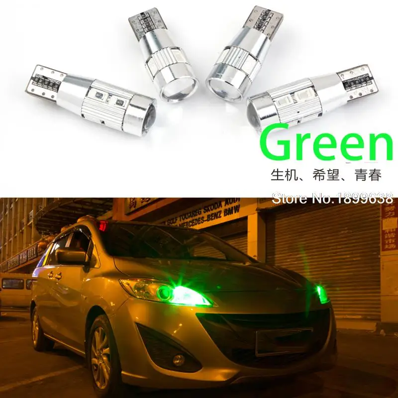 1pc Safe T10 For Peugeot Partner Partner Tepee/Van iON LED Front Parking Light Front Side Marker Light Source Car Styling