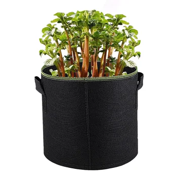 

1 Gallon-150 Gallon Plant Grow Bags Seedling Grow Bags Pot Vegetable Flower Pot Planter DIY Potato Garden Pot Gardening Tools