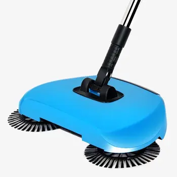

broom Stainless Steel Sweeping Machine Push Type Magic Broom Dustpan Handle Household Vacuum Cleaner Hand Push Sweeper Floor