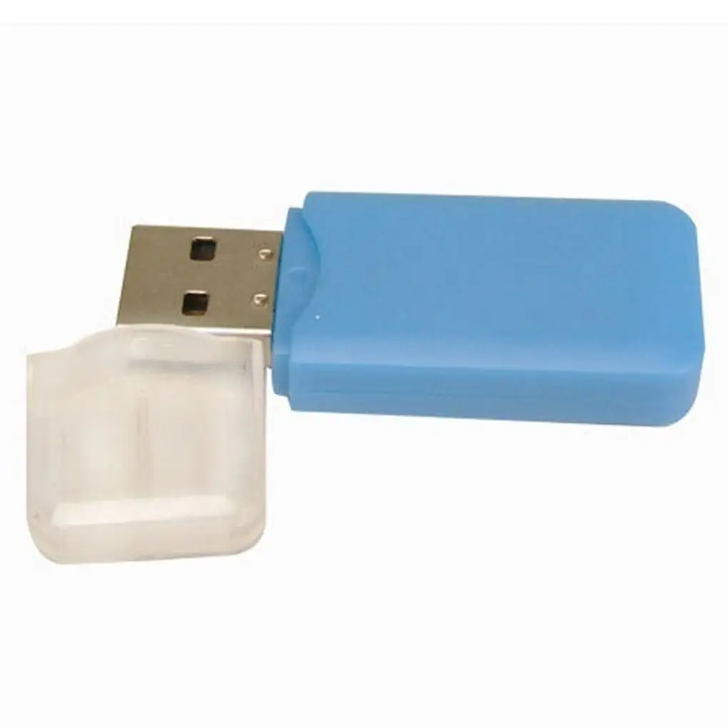 6 шт. кард-ридер Micro USB 2,0 Портативная колонка TF карта супер скорость портативный считыватель карт случайный цвет