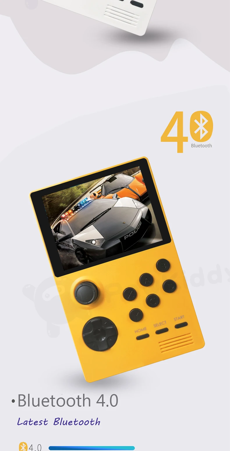 POWKIDDY A19 Pandora's Box Android supretro handheld game console IPS screen built-in 3000+games 30 3D new games WiFi download