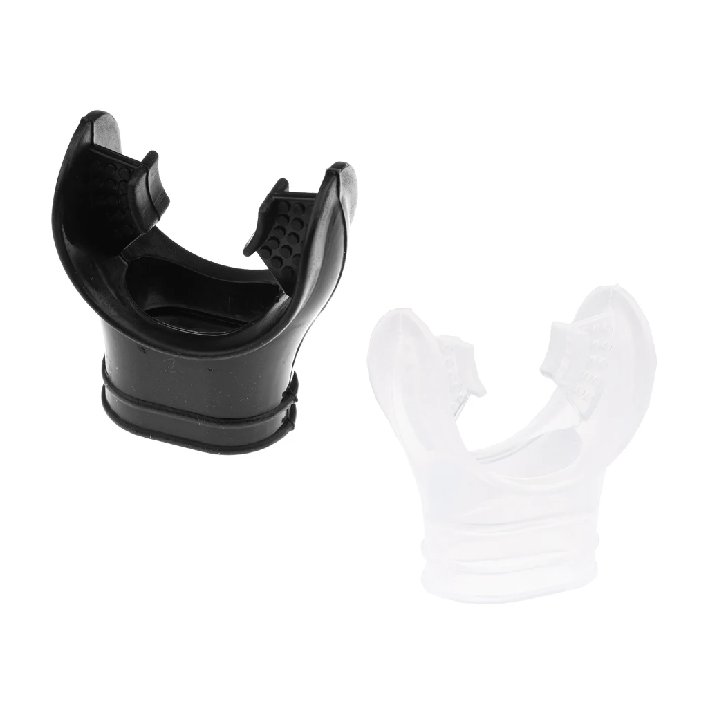 2Pcs Soft Silicone Scuba Dive Breathing Tube Mouthpiece Snorkeling Regulator 2Pcs Soft Silicone Scuba Dive Breathing Tube Mouthpiece Snorkeling Regulator