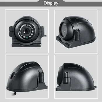 

12 IR LED Side View Color Camera Wide Viewing Angle Waterproof For Car Bus Truck