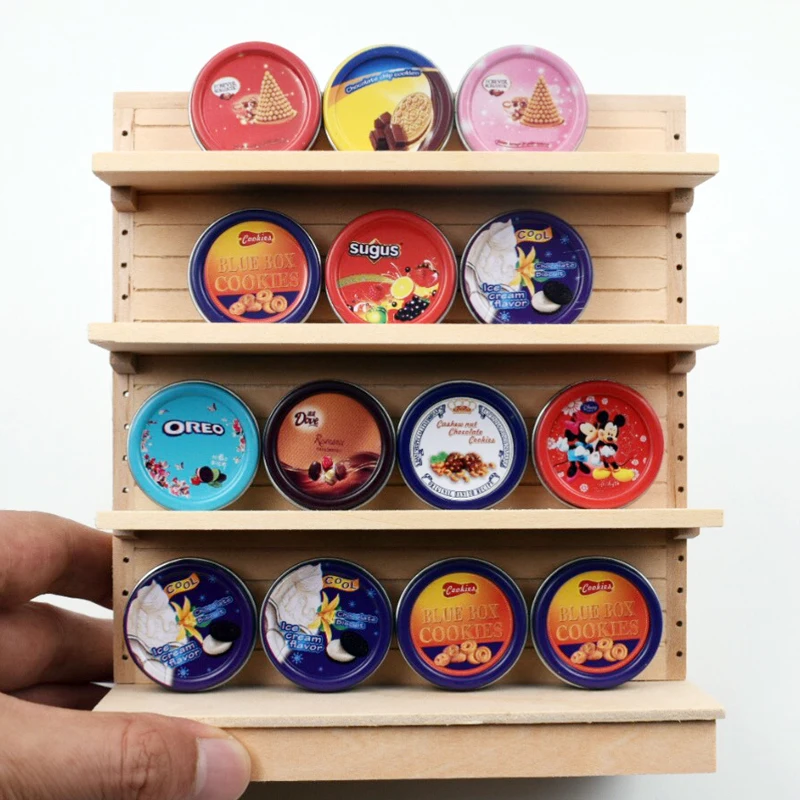 1 шт. миниатюрный кукольный домик коробка для печенья мини шоколадная кукла Blyth