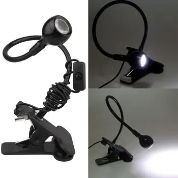 

Adjustable USB Rechargeable Flexible LED Desk Table Lamp Study Reading Light
