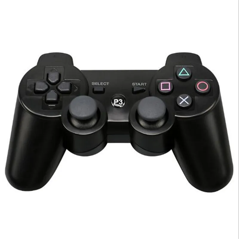 Для sony PlayStation 3 контроллер беспроводной Bluetooth геймпад джойстик для PS3/геймпады для ПК контроллер - Цвет: black