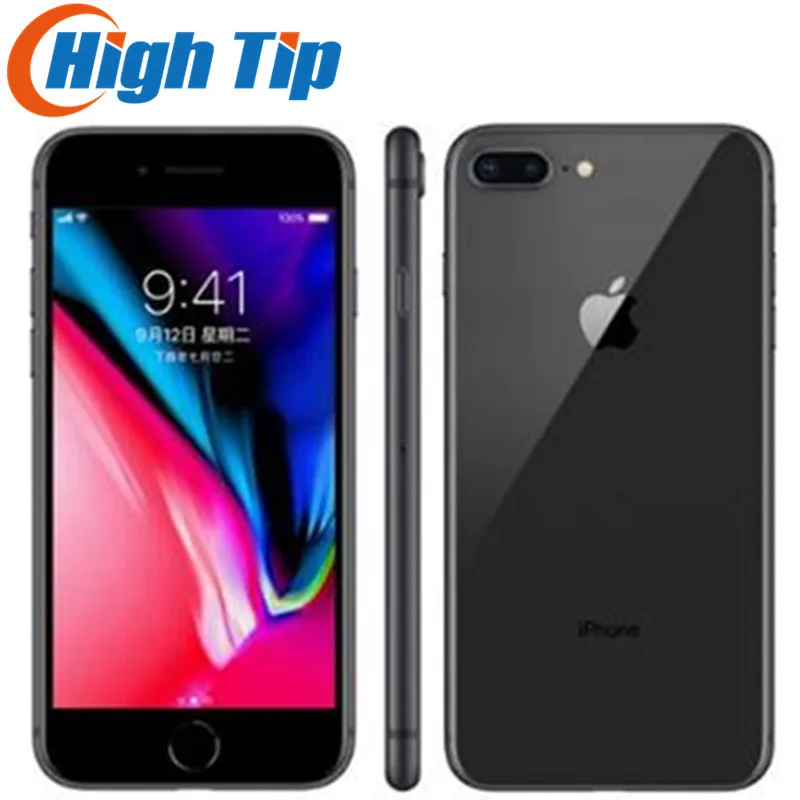Оригинальный разблокированный Apple IPhone 8 Plus 64 Гб/256 ГБ шестиядерный 3D сенсорный