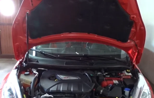 Motorhauben dämpfer für Ford Fiesta St MK8 2014-2017 Fronthaube  modifizieren Gasdruck federn Kolbenstangen Hub stütz zylinder Stoßdämpfer -  AliExpress