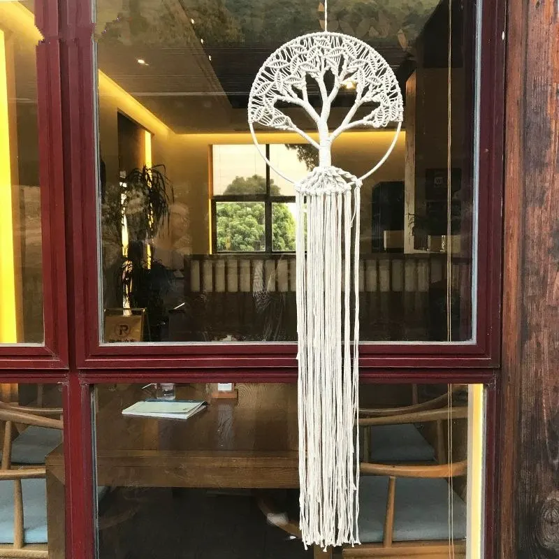 

large tree tapestry macrame wall hanging boho decor witchcraft suppli apartment decoration macrame wall hanging goth home decor