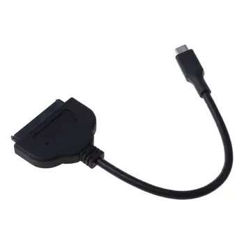 

USB 3.1 TYPE C to Sata Hard Disk Adapter Cable HDD SSD USB Converter Wire Core for 2.5 Inches Laptop Computer