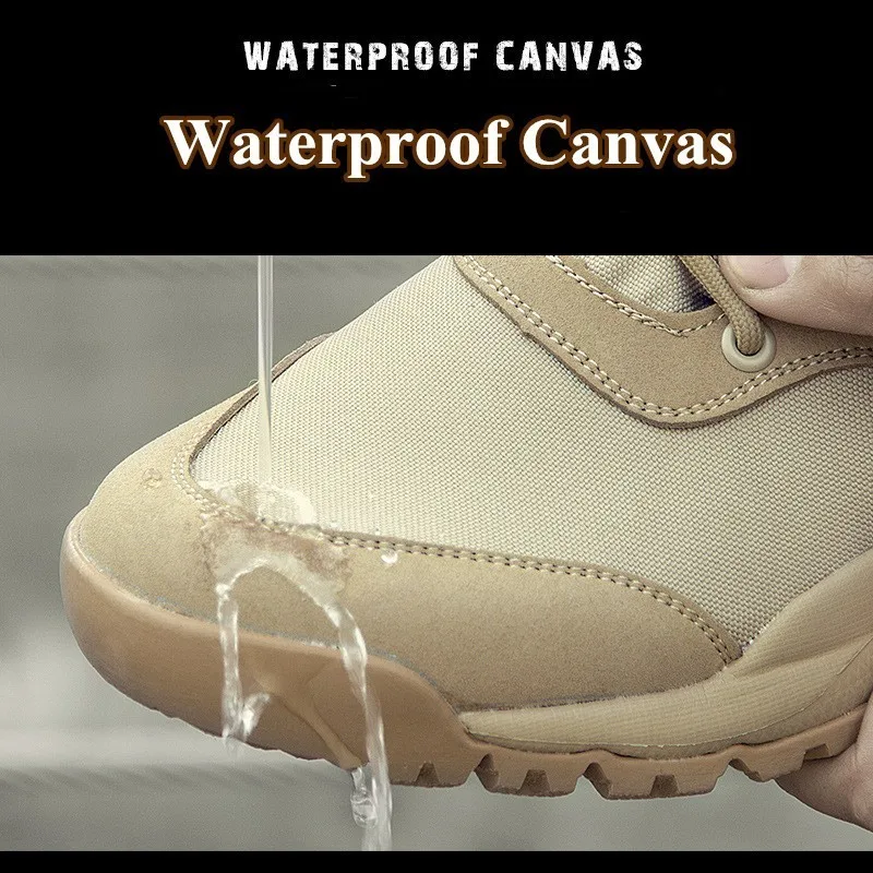 Outdoor Climbing Shoes 34 49 Size Men Women Training Boots Summer Breathable Mesh Hiking Desert Boot hiking shoes