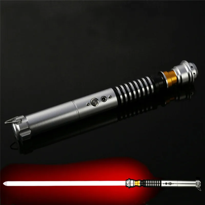

Qingyu Luke Skywalker Lightsaber USB Recharging Luminous LED Toys Wars Cosplay Sound Effect Metal Sword Arena Duel Light Saber