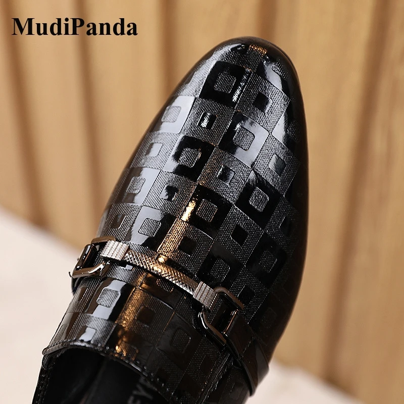 Child Shoes Boys Formal Dress Shoes For Girls Pointed British Style Fashion Show Black Autumn Children Student Single kids shoes leather shoes