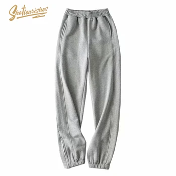 

Sheflourishes Womens Harem Sweatpant High Waist Long Trousers Fall Chic Jogger Streetwear Female Casual Loose Trackpant 2020 BF