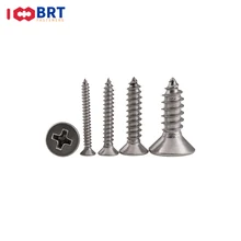 

50/10pcs M2 M2.6 M3 M3.5 M4 M5 M6 316 stainless steel Micro Small Lengthen Cross Phillips Flat Countersunk Head Screw