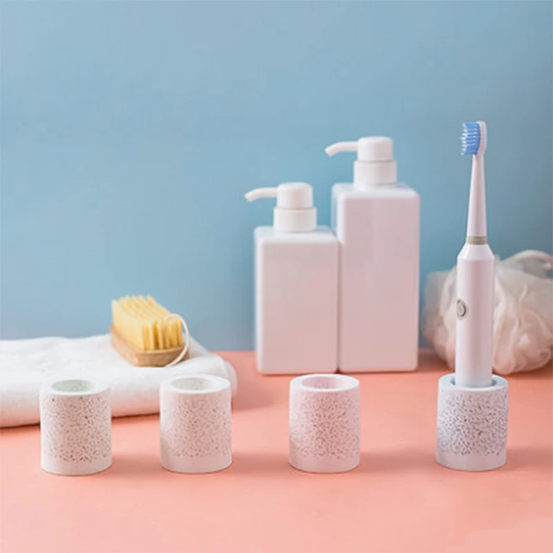 Toothbrush rack Silicone Mold Concrete Bathroom Toothbrush Holder Mold