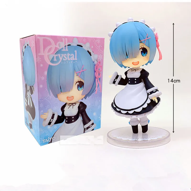 Аниме Re: жизнь в другом мире от Zero Q Edition Rem слуга девушка GK ПВХ фигурка Коллекционная модель игрушки с коробкой M3370