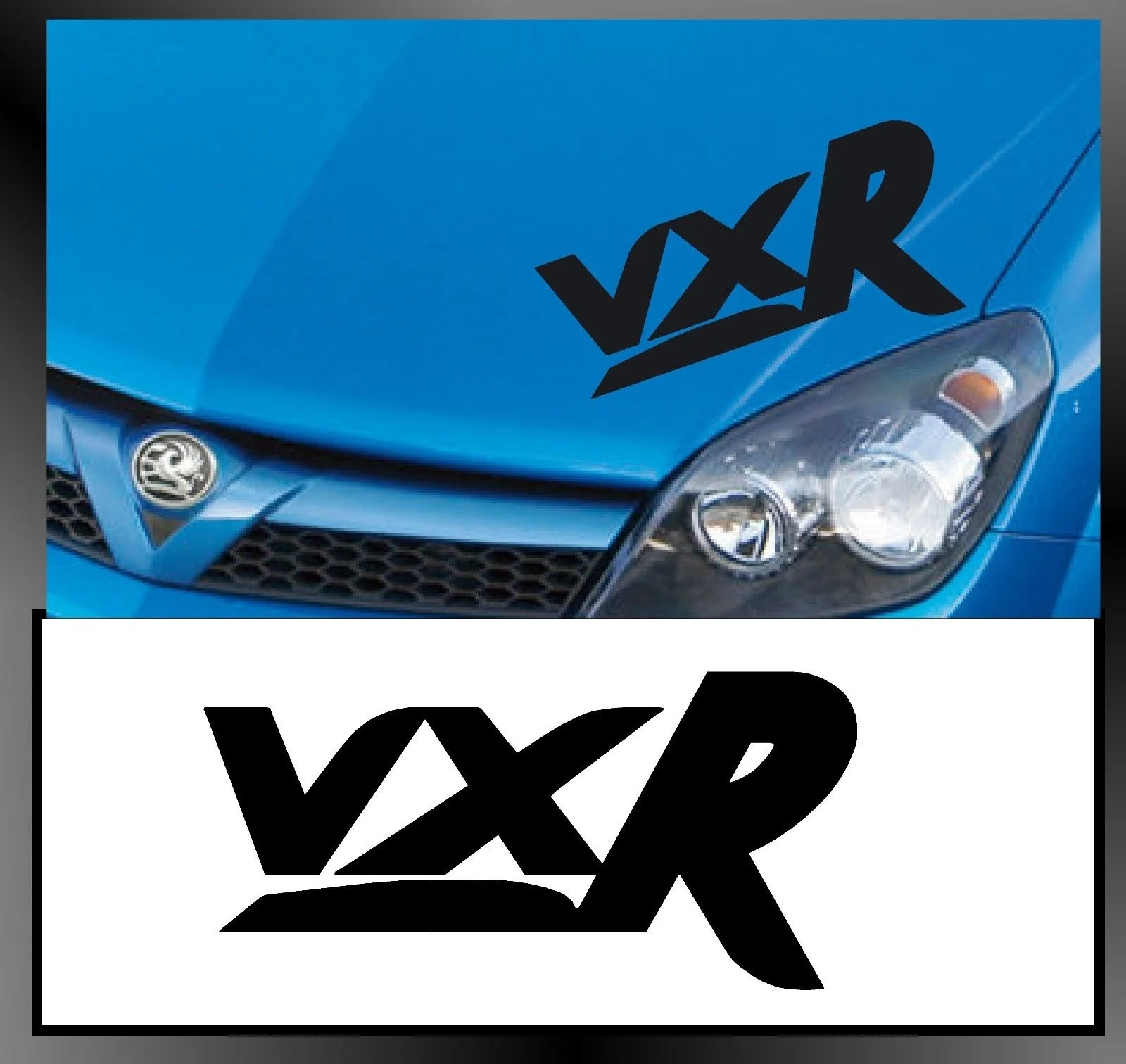 Для 4xVAUXHALL-автомобиль VXR наклейка клей Corsa Zafira Vectra 300 мм в длину | Автомобили и