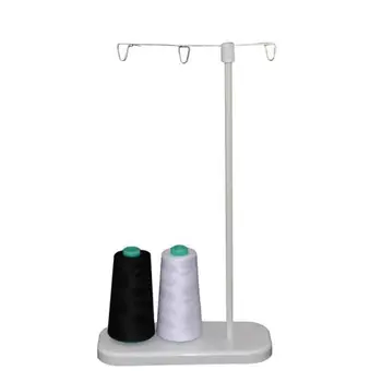 

2 Cone Spool Thread Stand for Sewing and Embroidery Machines Tailors Sewing Tool Steel Spool Rack Sewing Spools Organizer