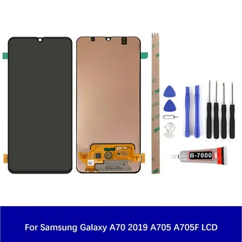 

Original Super Amoled for Samsung Galaxy A70 2019 A705 A705F Lcd Display Touch Screen Panel Digitizer Assembly Replacement parts